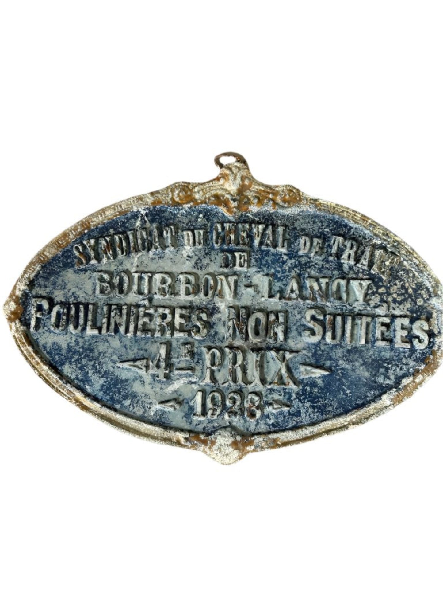 Antique French Equestrian Prize 1928
