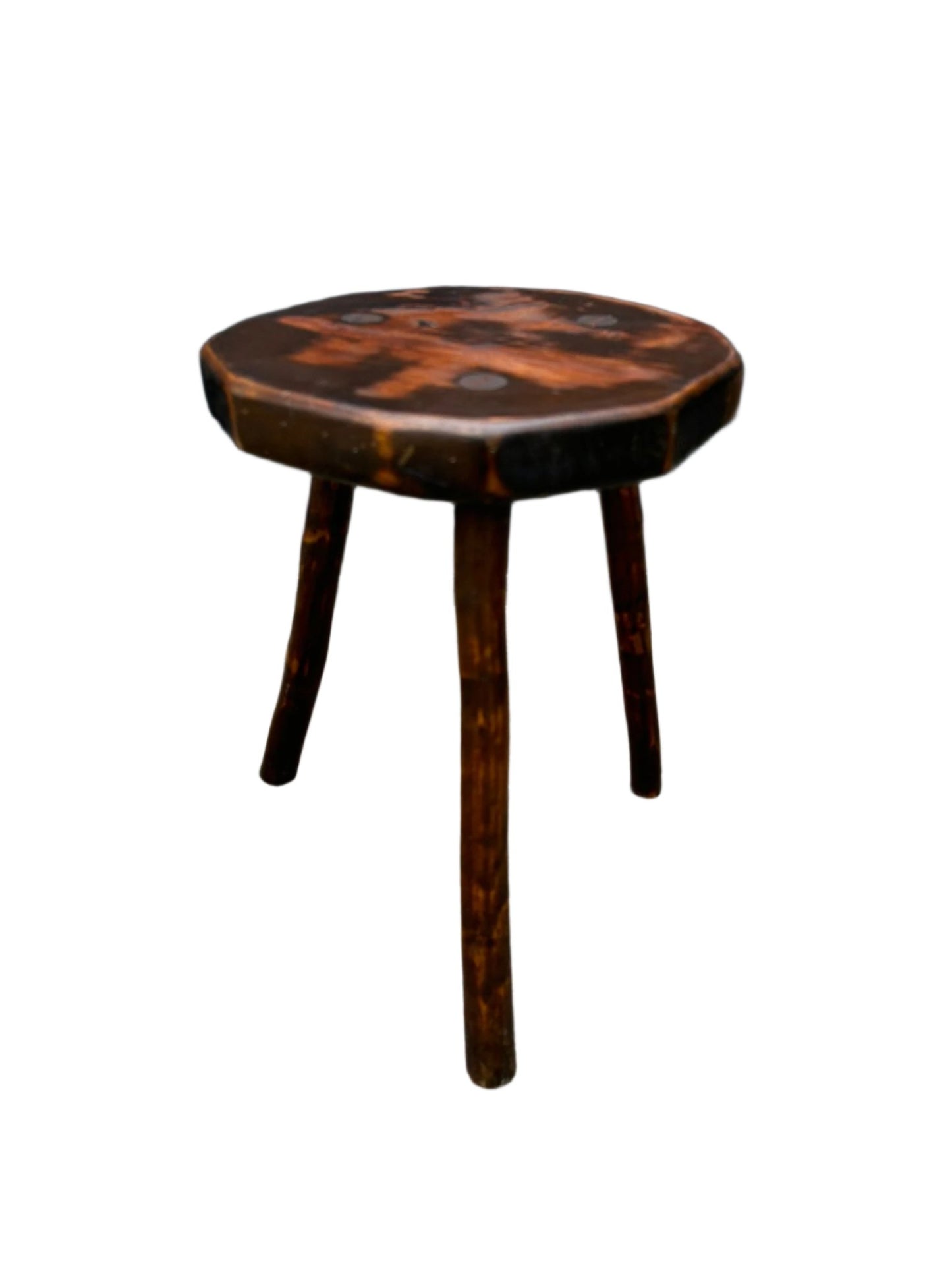Tyrolean Oak Stool