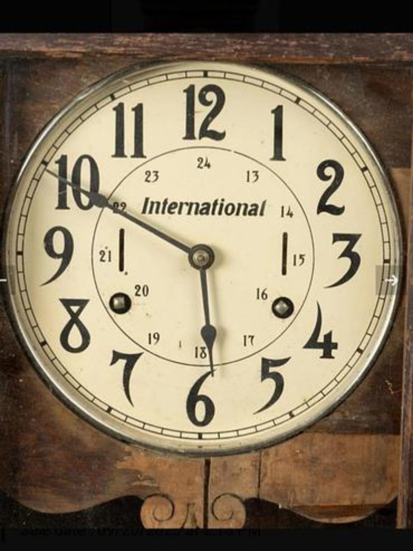 International Time Recording Clock New York