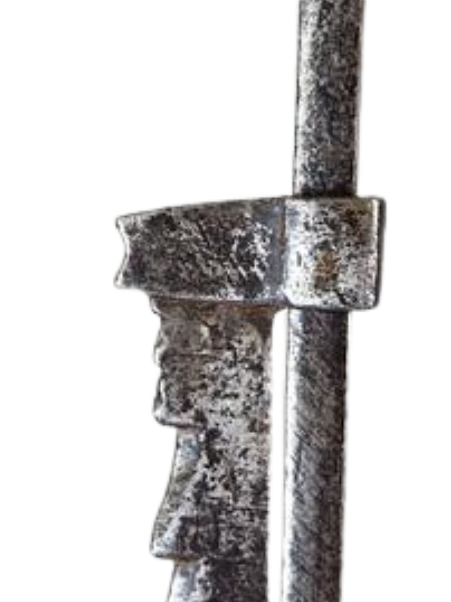 Wrought Iron Oil Lamp