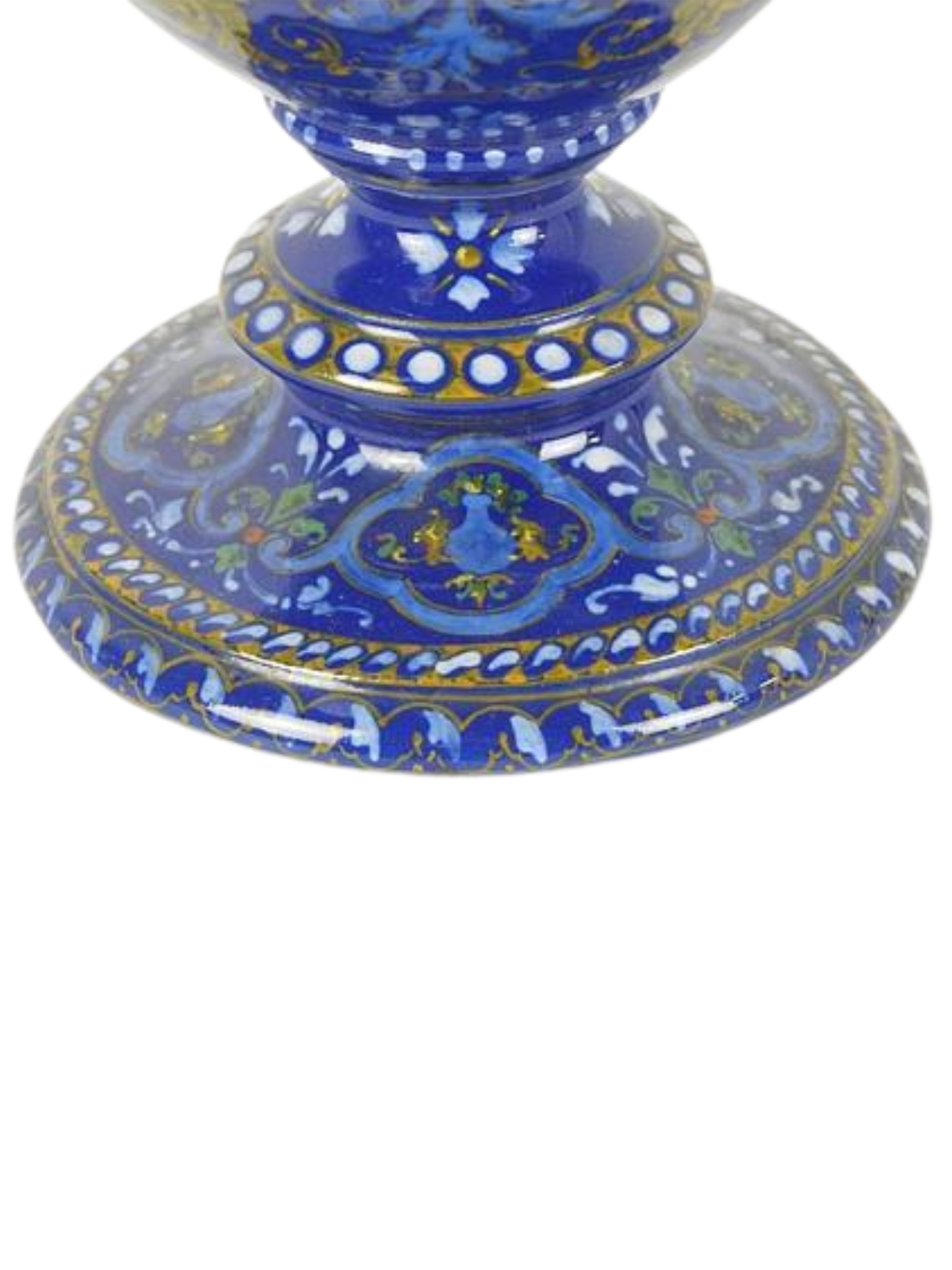 Blois earthenware vase 1875