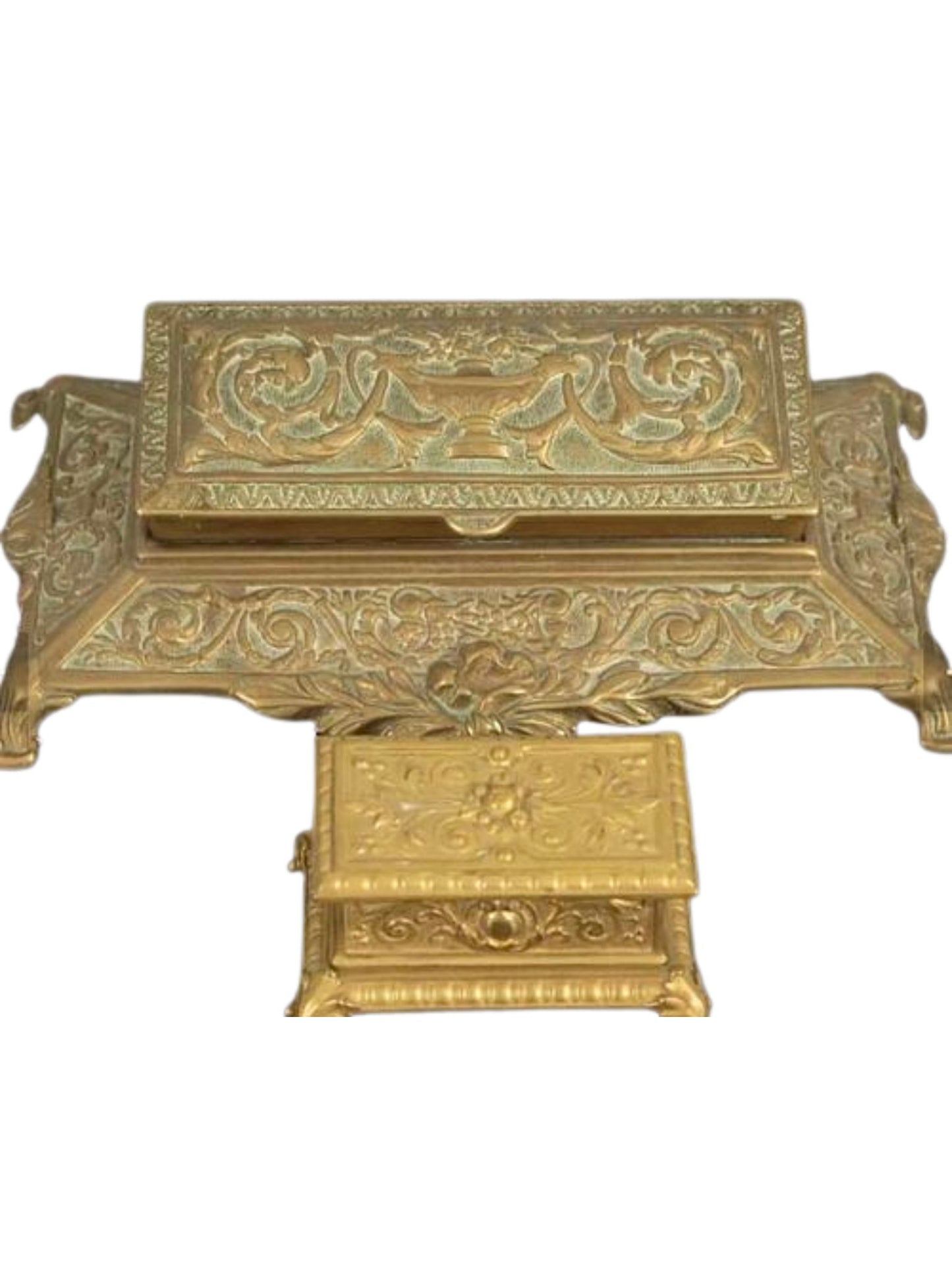 2 Stamp boxes XIX century (n)