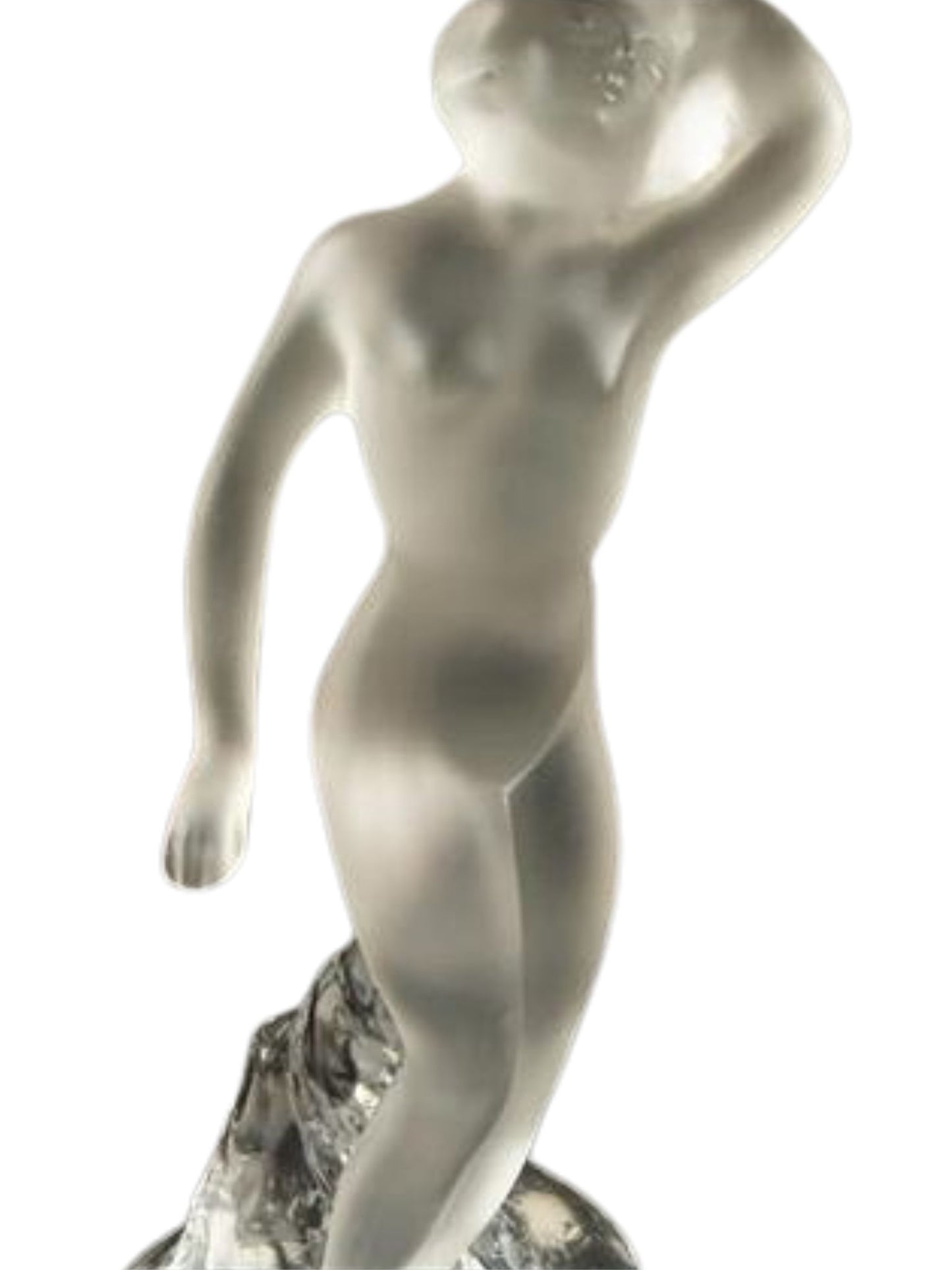 Pair of Lalique statuettes