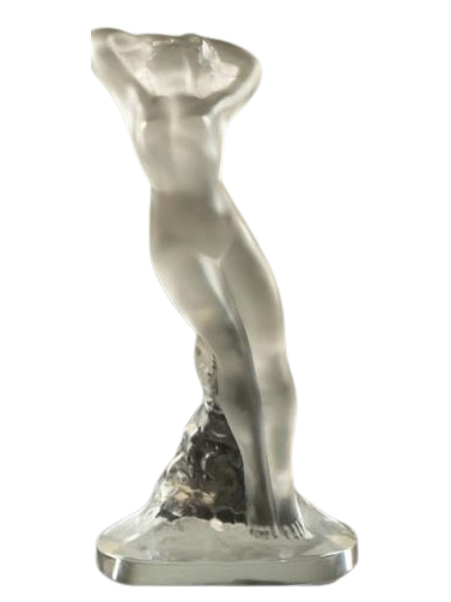 Pair of Lalique statuettes