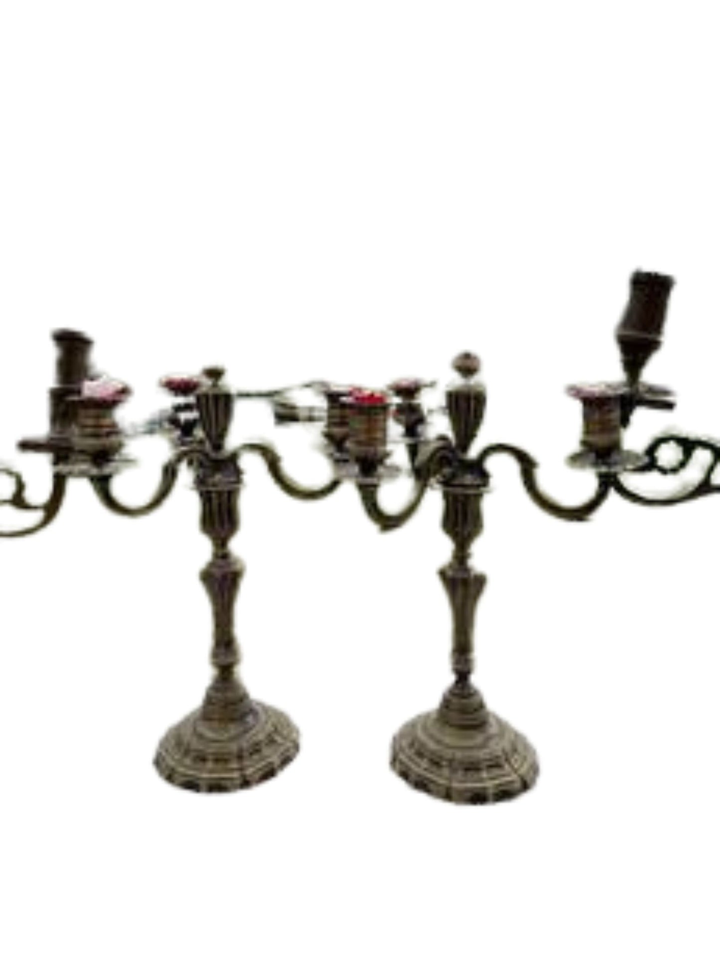 2 Pairs of Candelabras