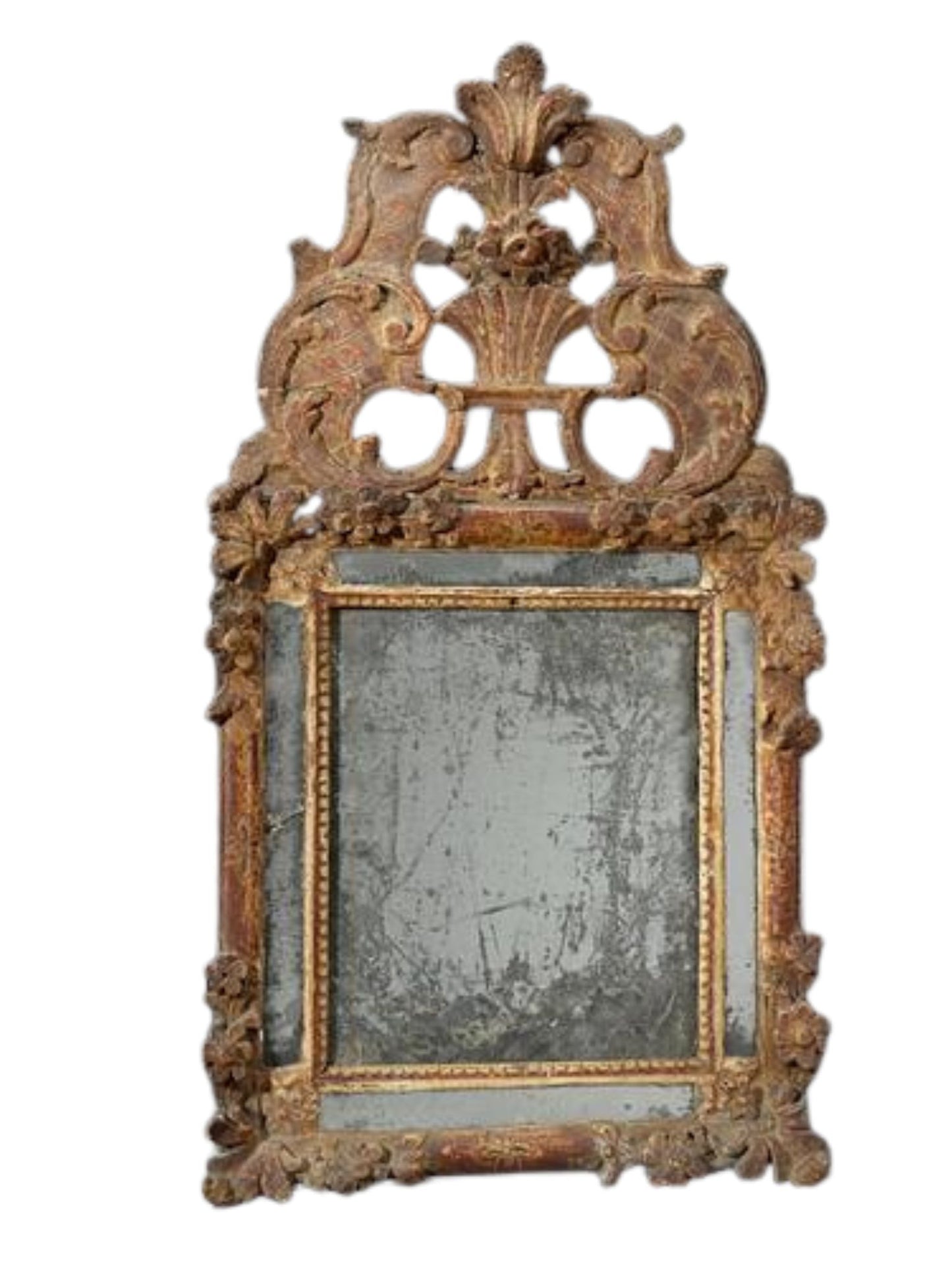 Wooden piedemont mirror