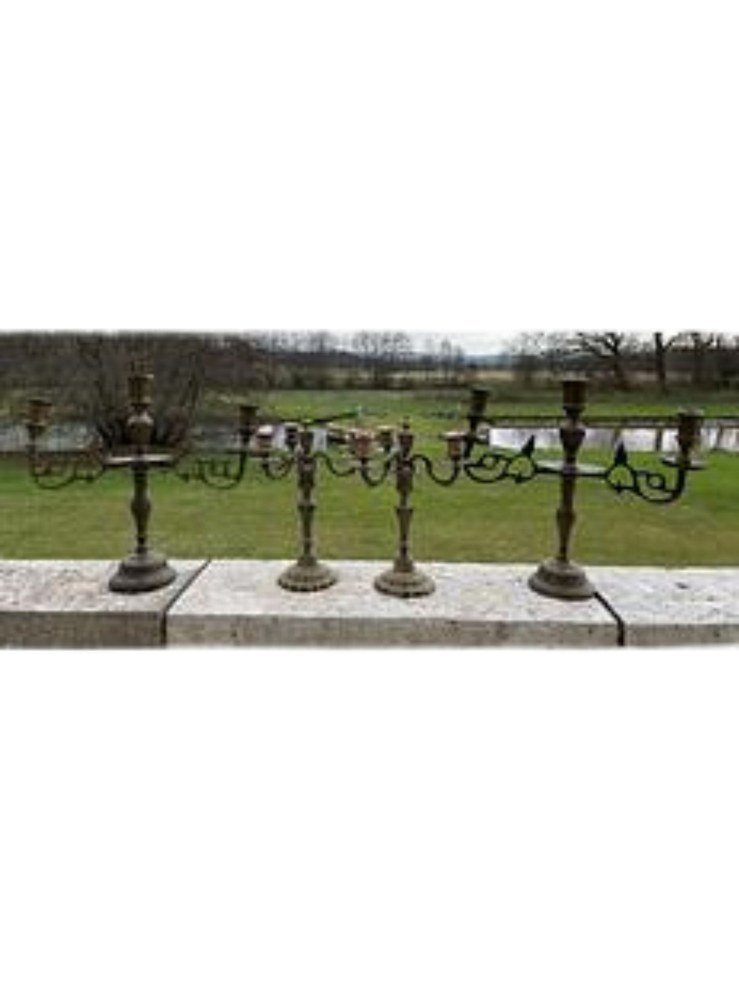 2 Pairs of Candelabras