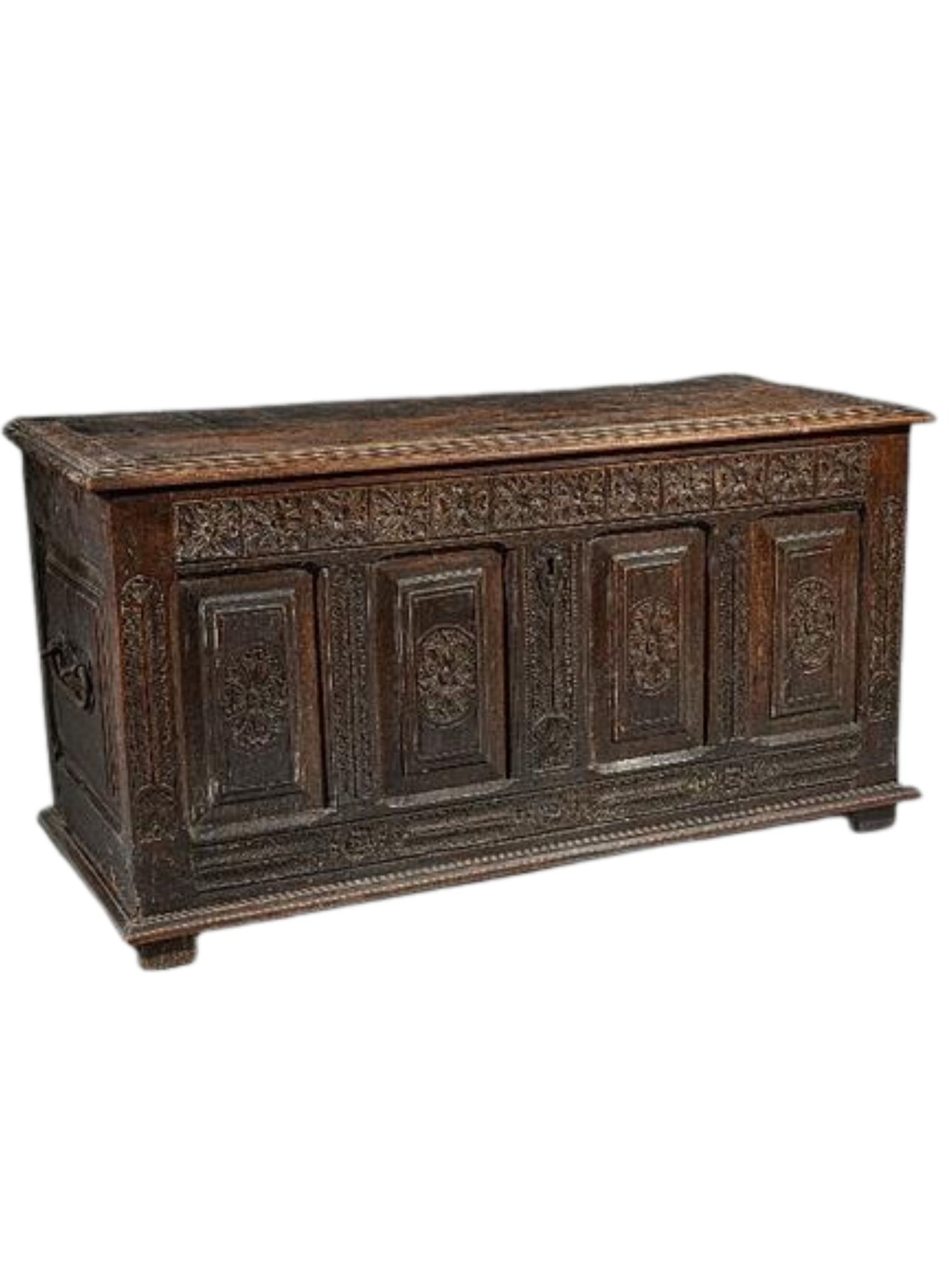 17th Century Walnut Chest (n)