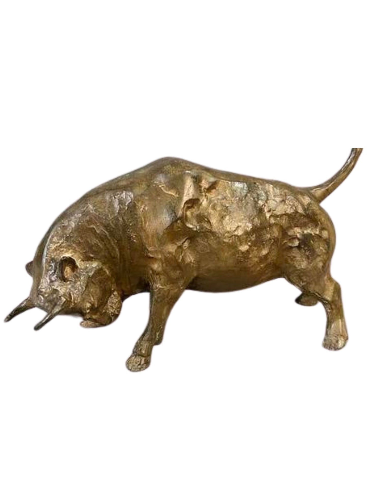Bronze Bull Sculpture (n)