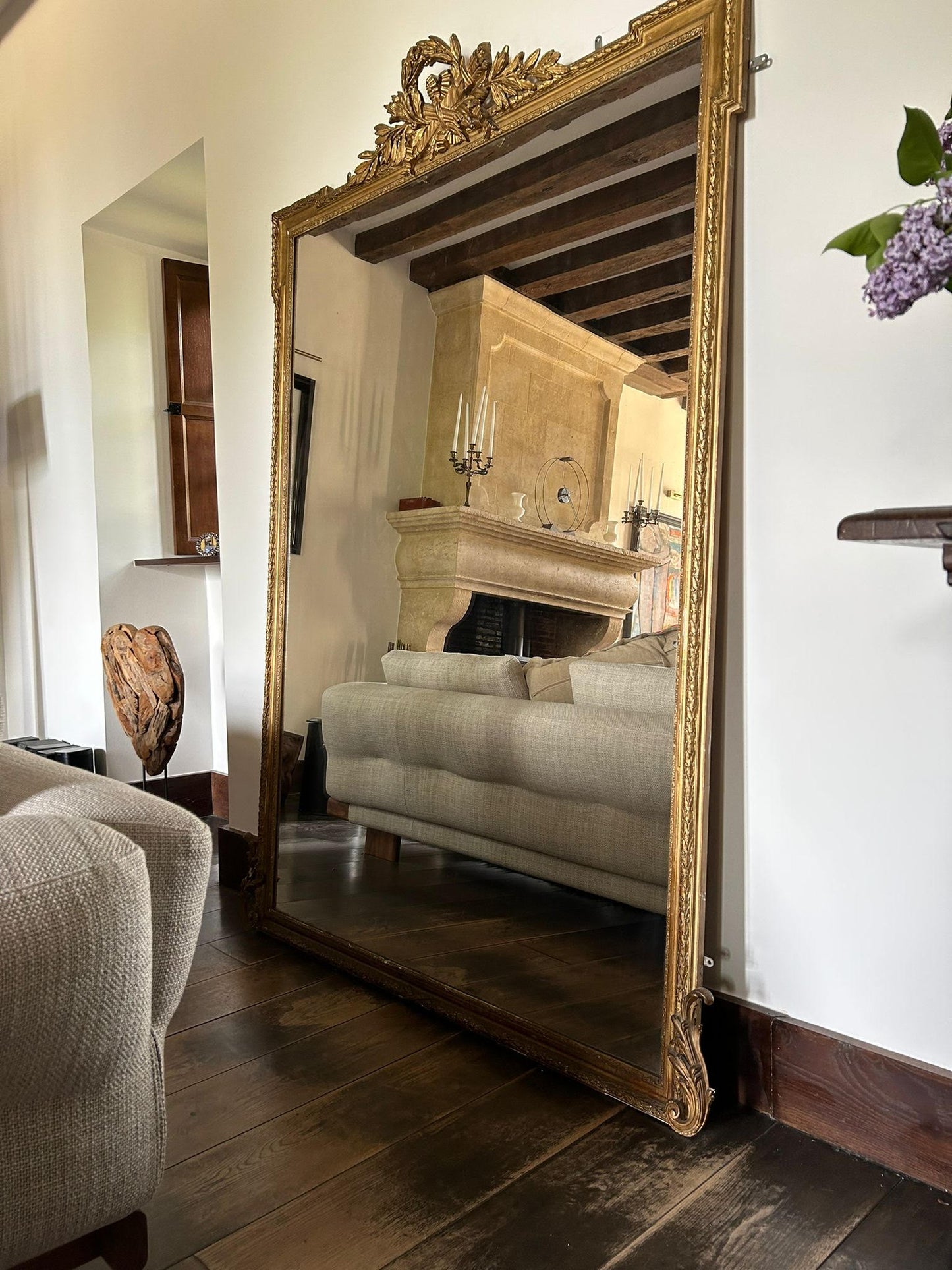 Large mirror 18th Century