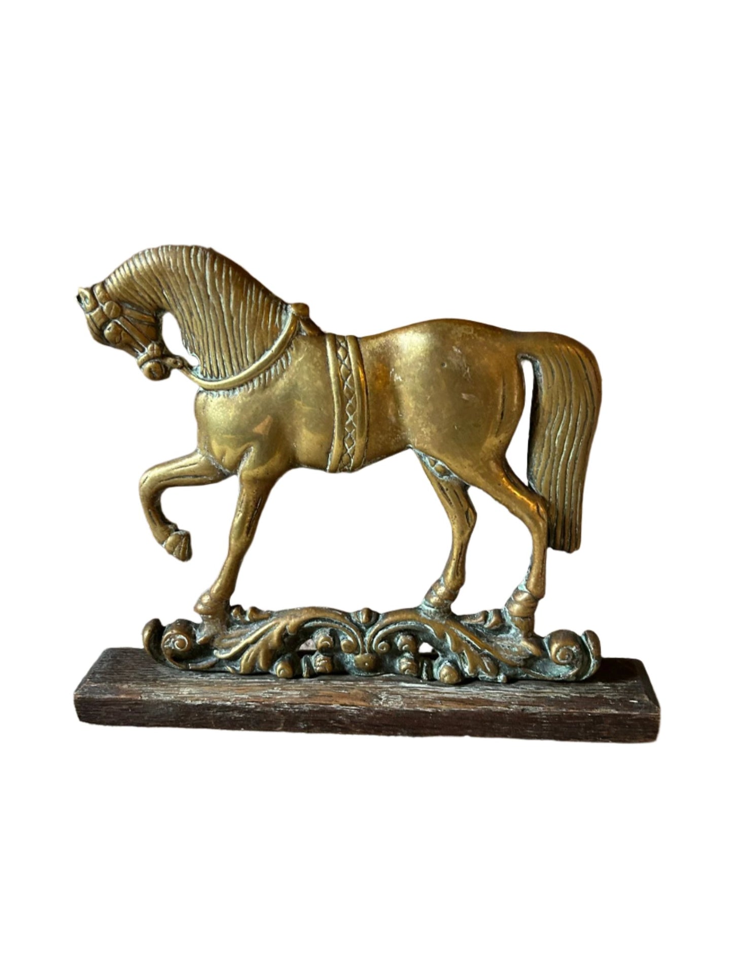 Brass Horse Figurine