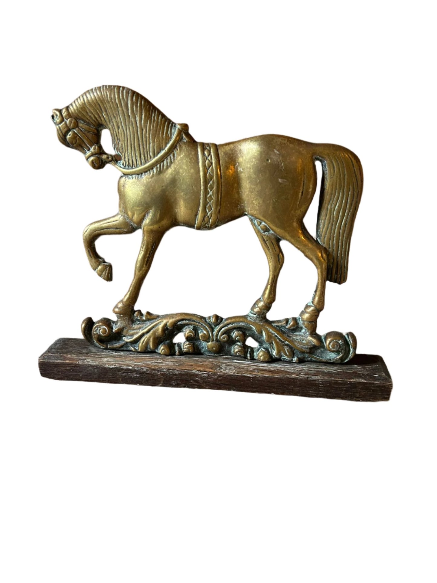 Brass Horse Figurine