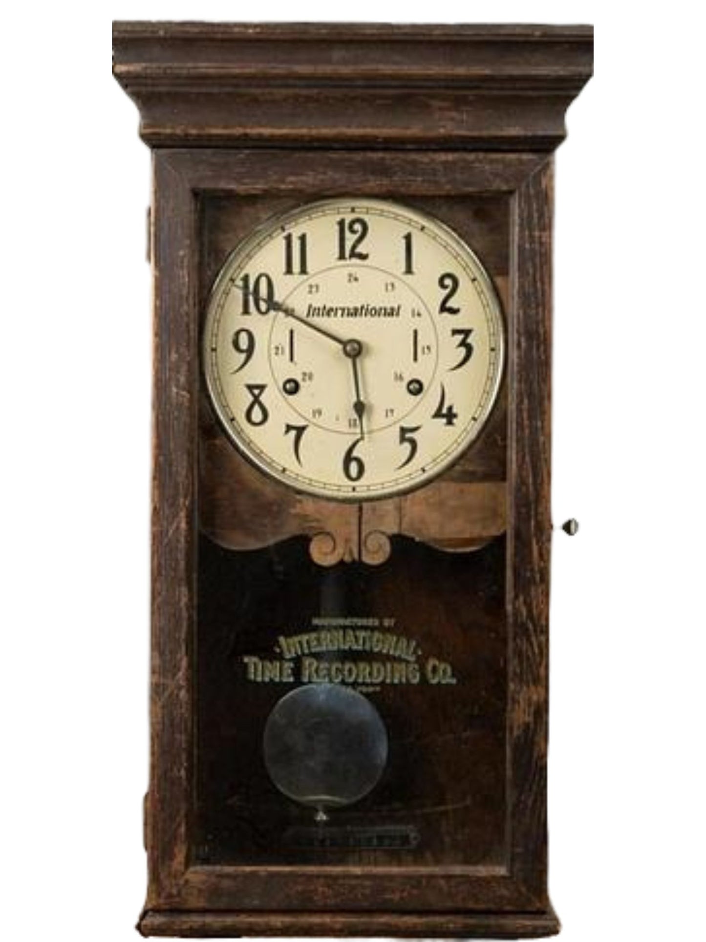 International Time Recording Clock New York
