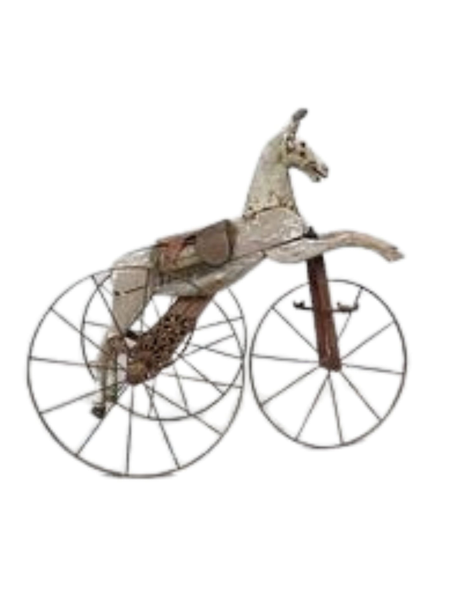 Tricycle Horse. 19th Century.