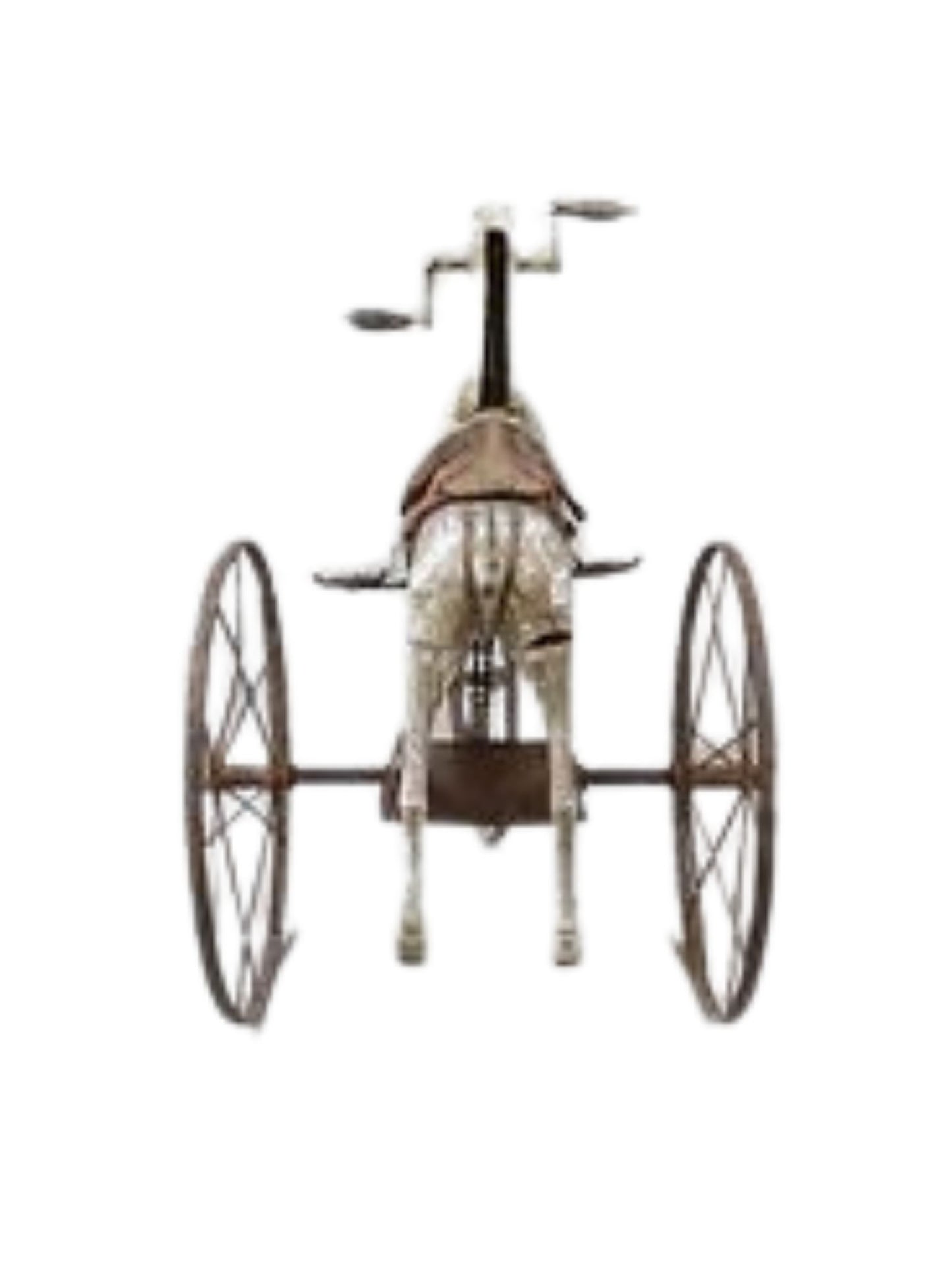 Tricycle Horse. 19th Century.