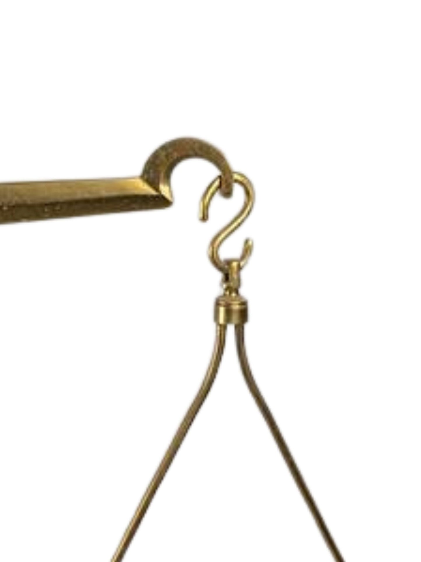 Brass counter scales