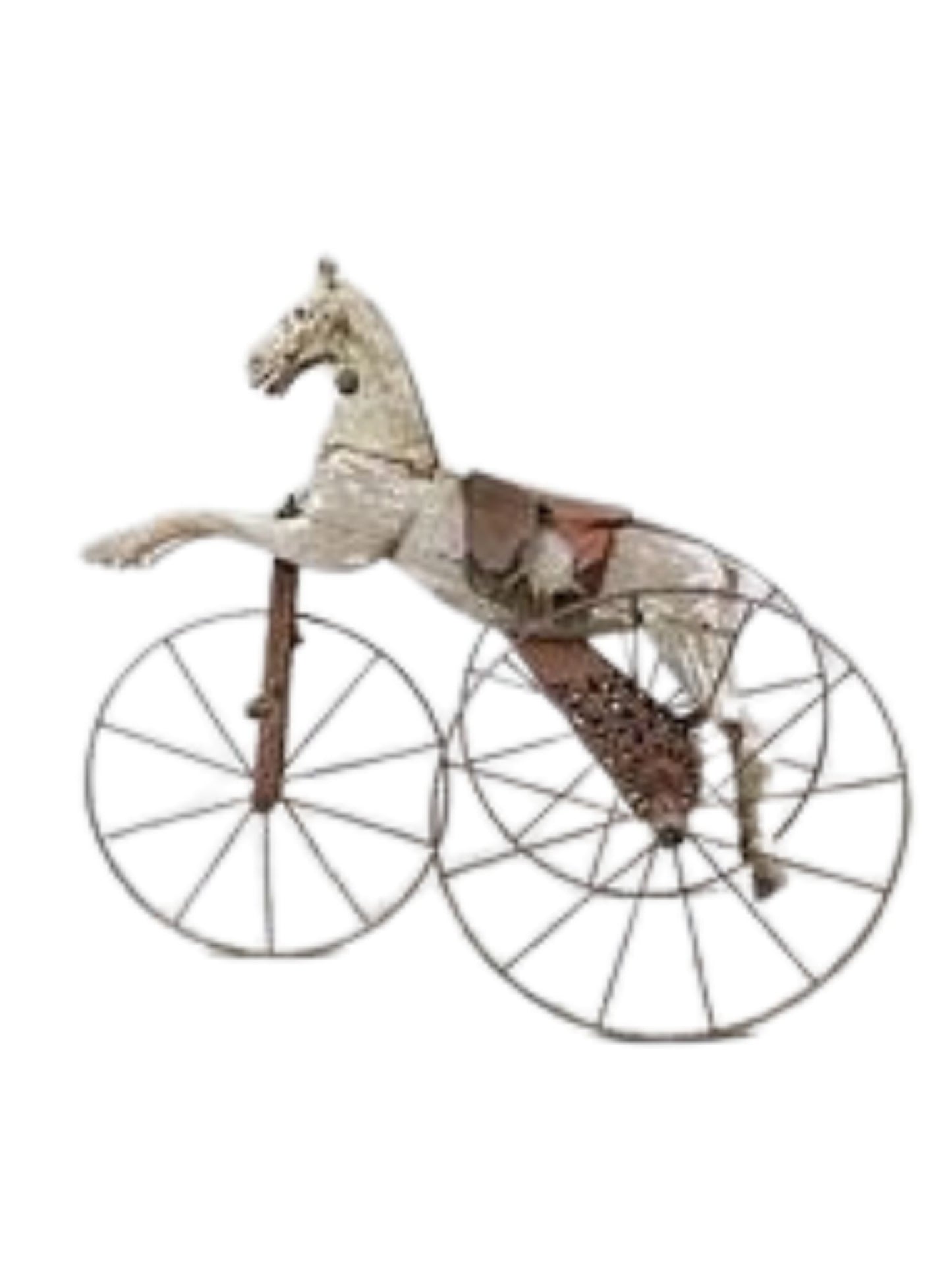 Tricycle Horse. 19th Century.