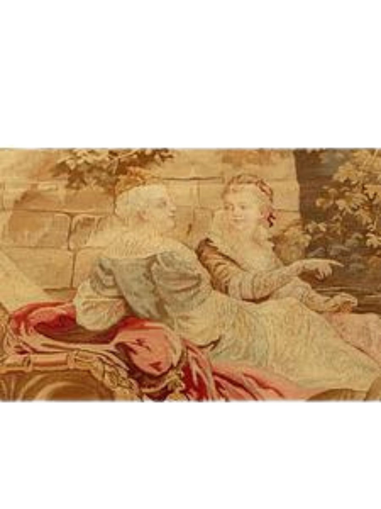 Aubusson wool tapestry
