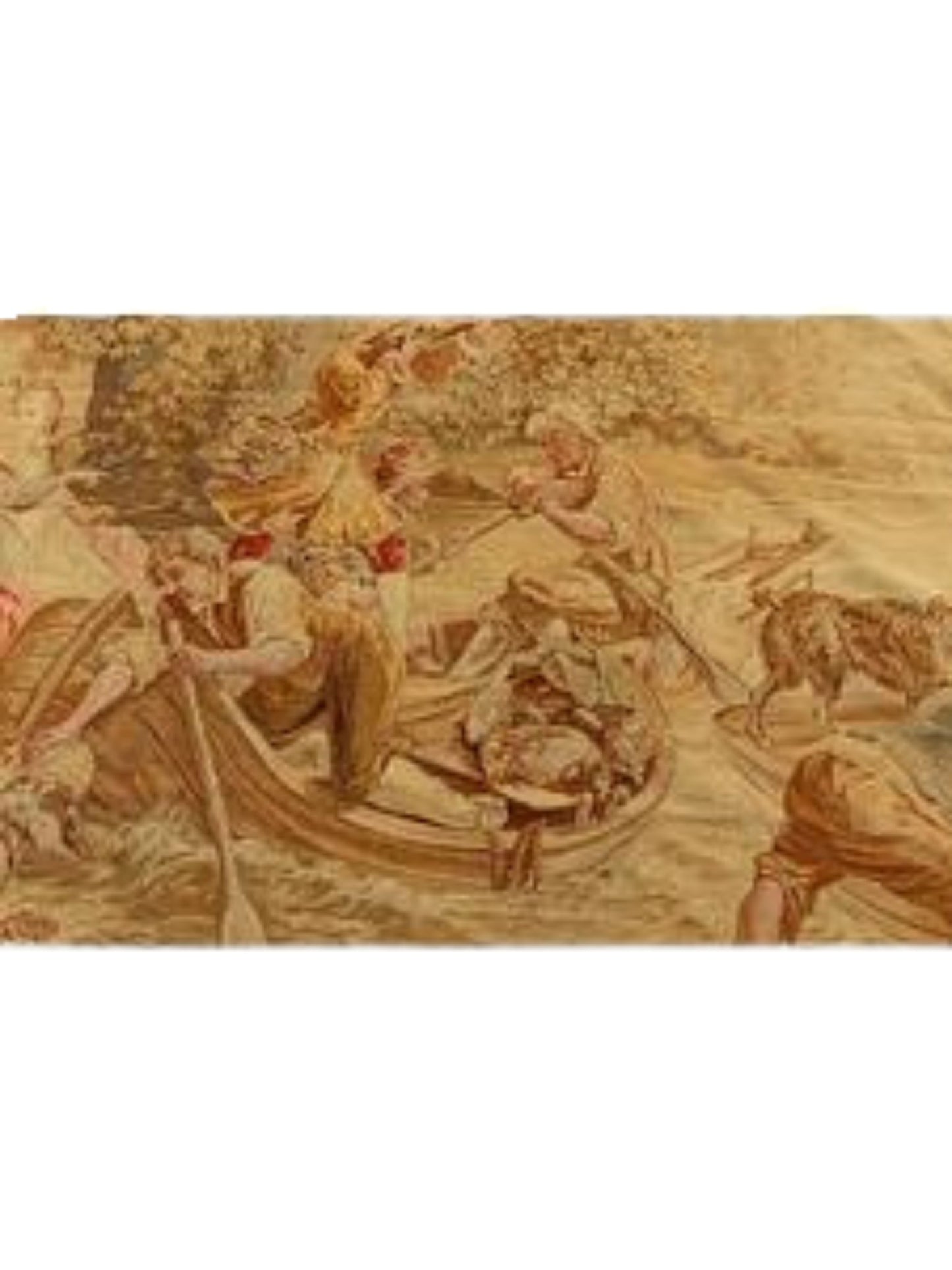 Aubusson wool tapestry