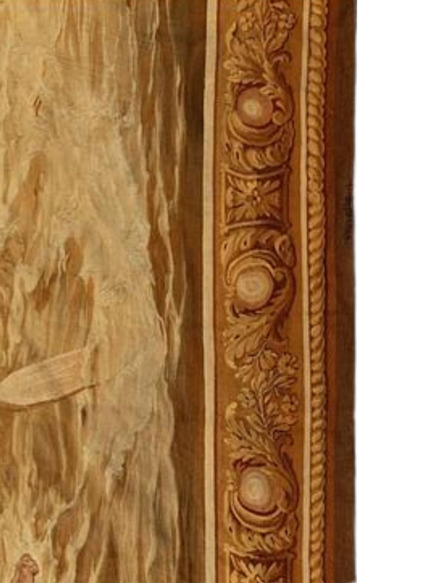 Aubusson wool tapestry