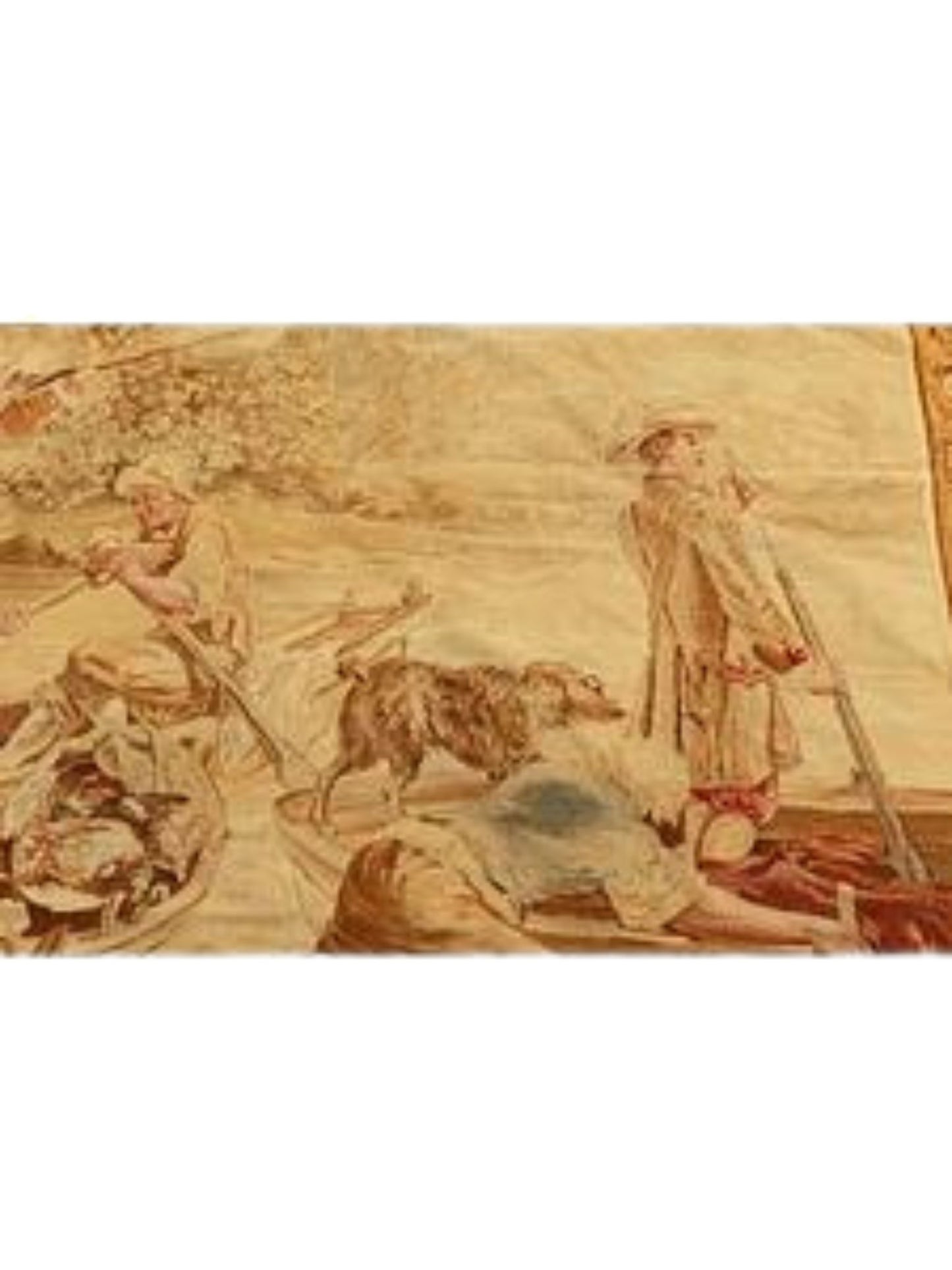 Aubusson wool tapestry