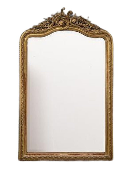 Napoleon III Overmantel Mirror