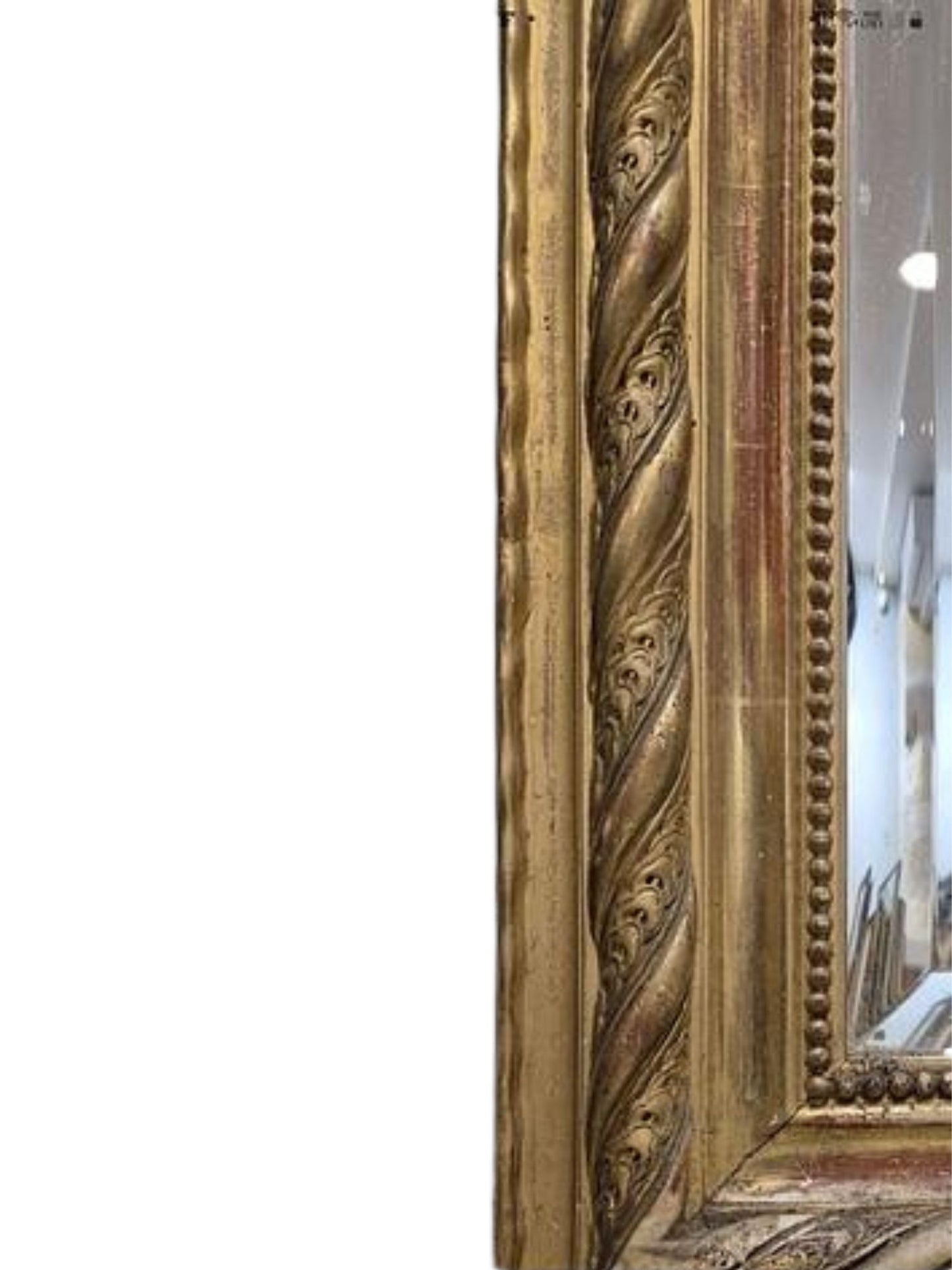 Napoleon III Overmantel Mirror