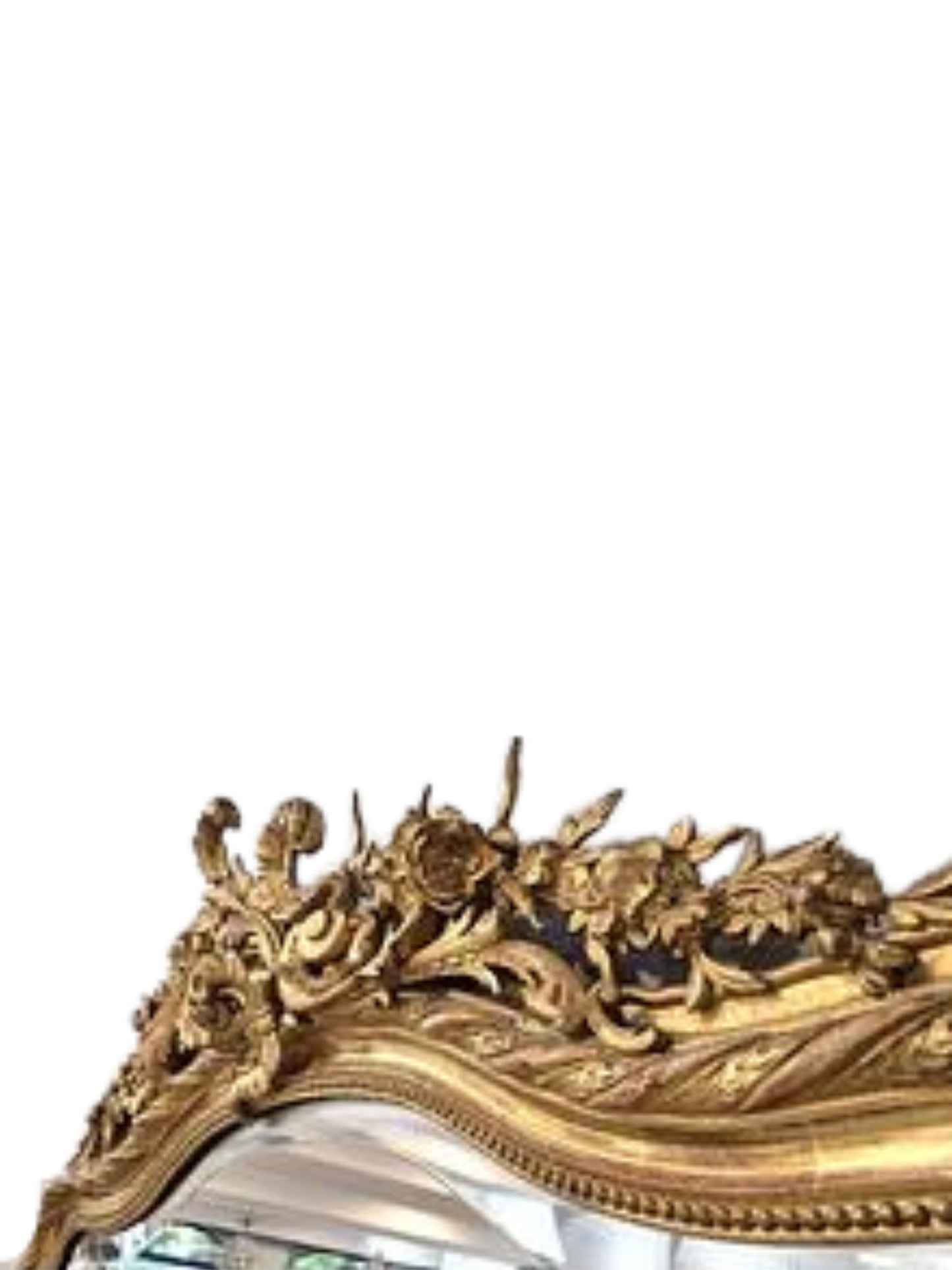 Napoleon III Overmantel Mirror