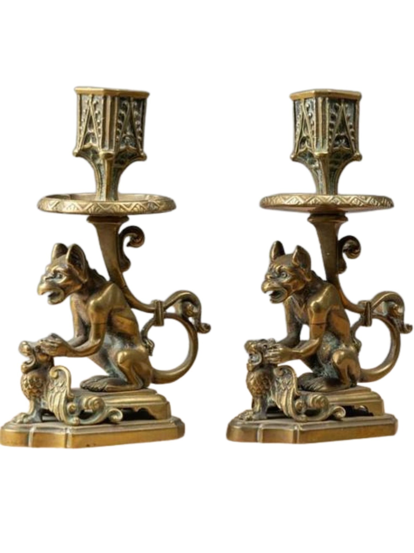 Bronze Candlesticks