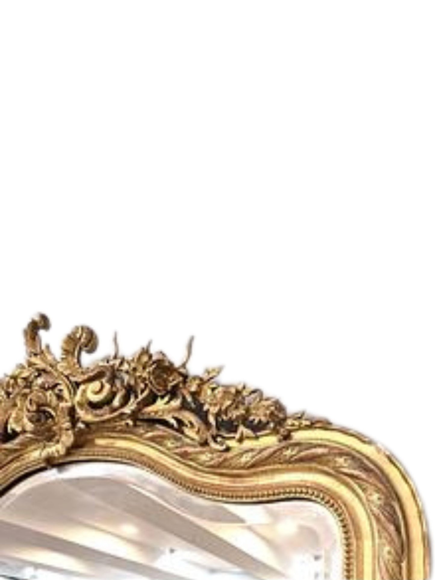 Napoleon III Overmantel Mirror