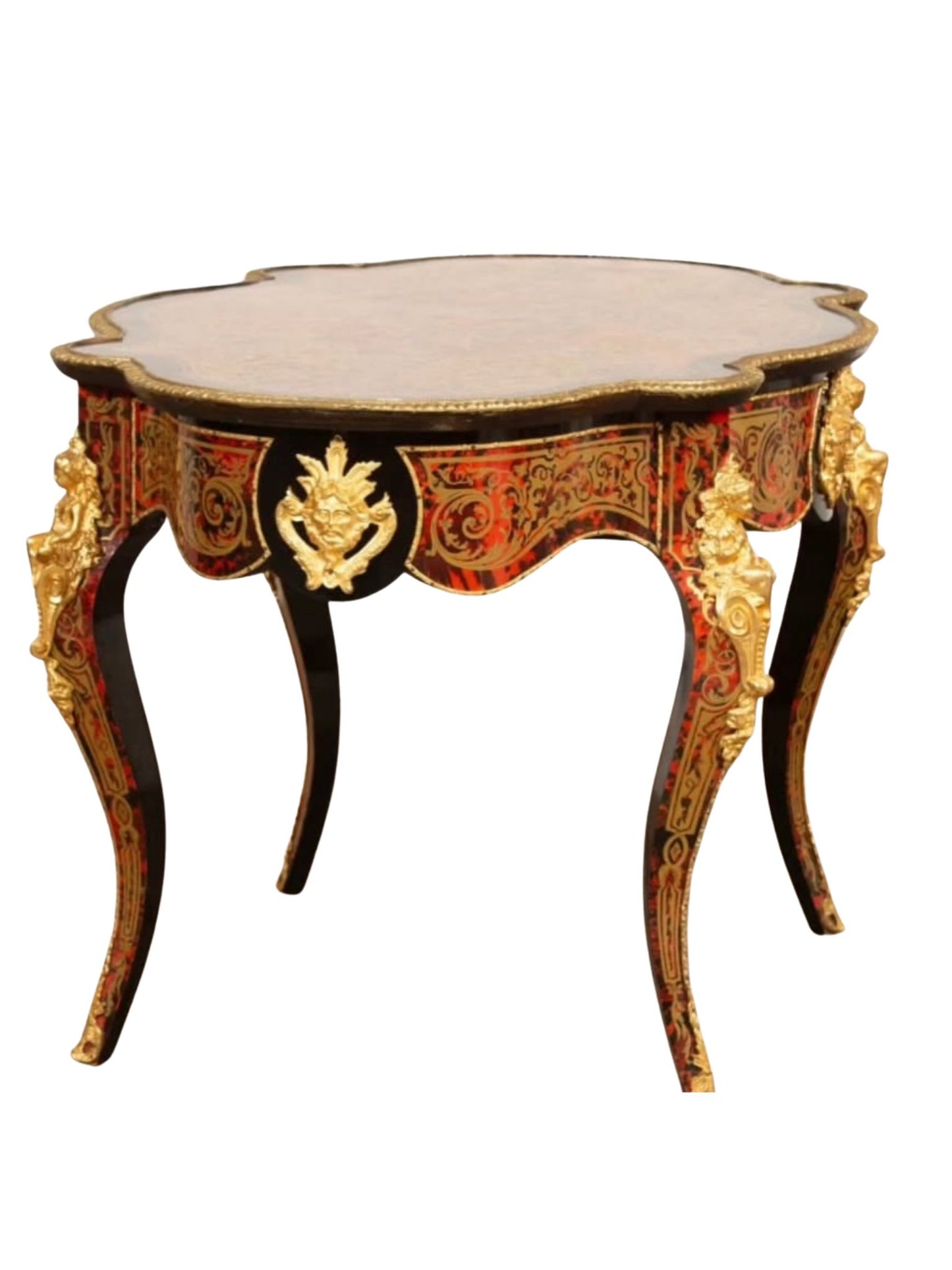 Marquetry centre table