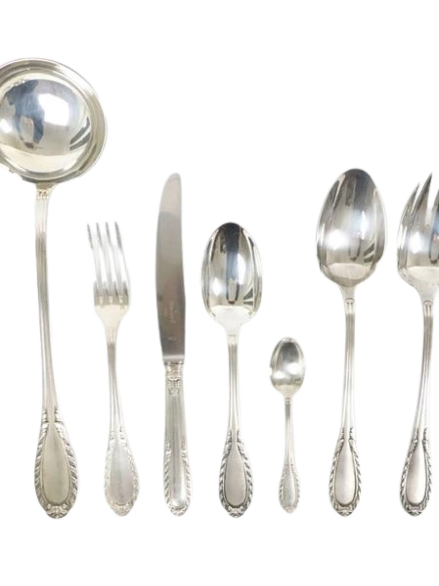 Ravinet silver plated cutlery set