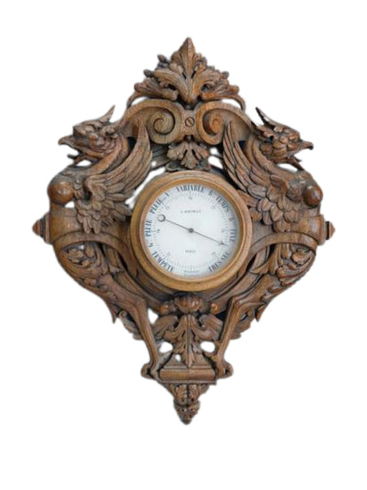 A. Hoffman carved barometer