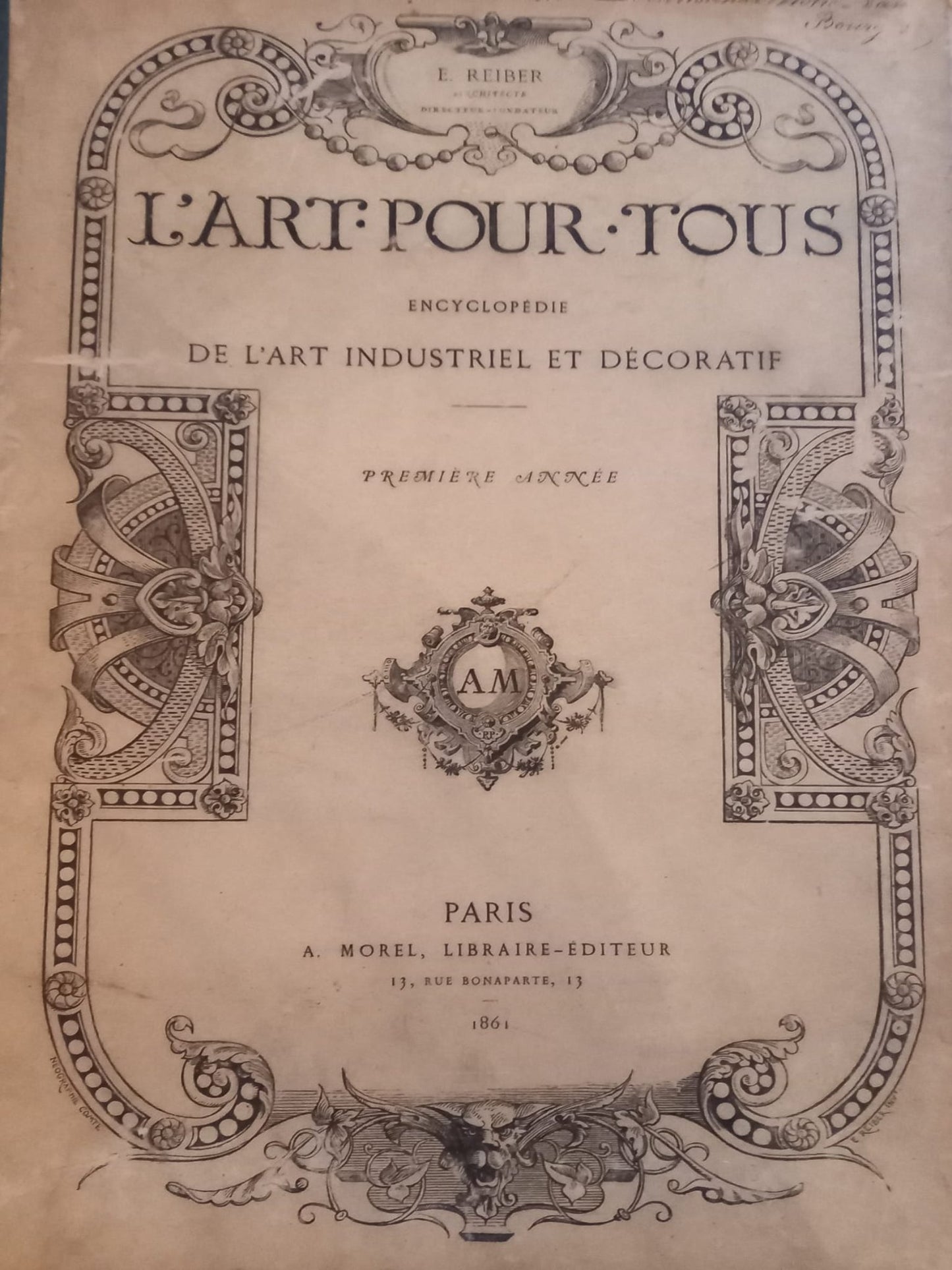 L'Art Pour Tous', Encyclopedias of Art, Industrial and Decorative